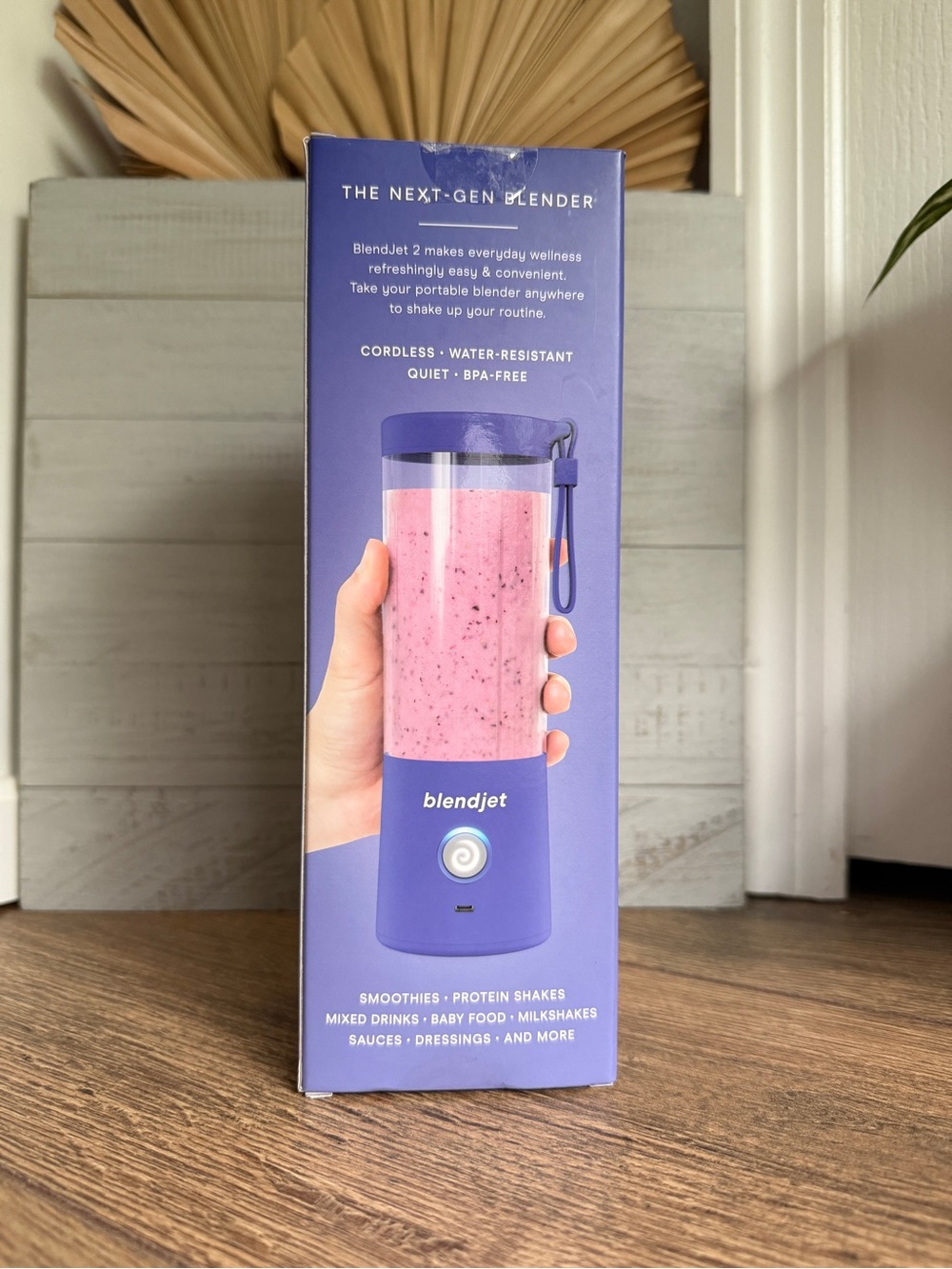BlendJet 2 Royal Blue Mini Cordless Portable Blender – Brand New - Picture 3 of 5